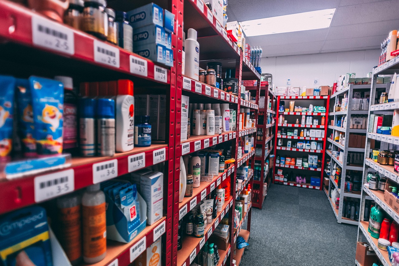 modern healthcare and pharmacy concept image